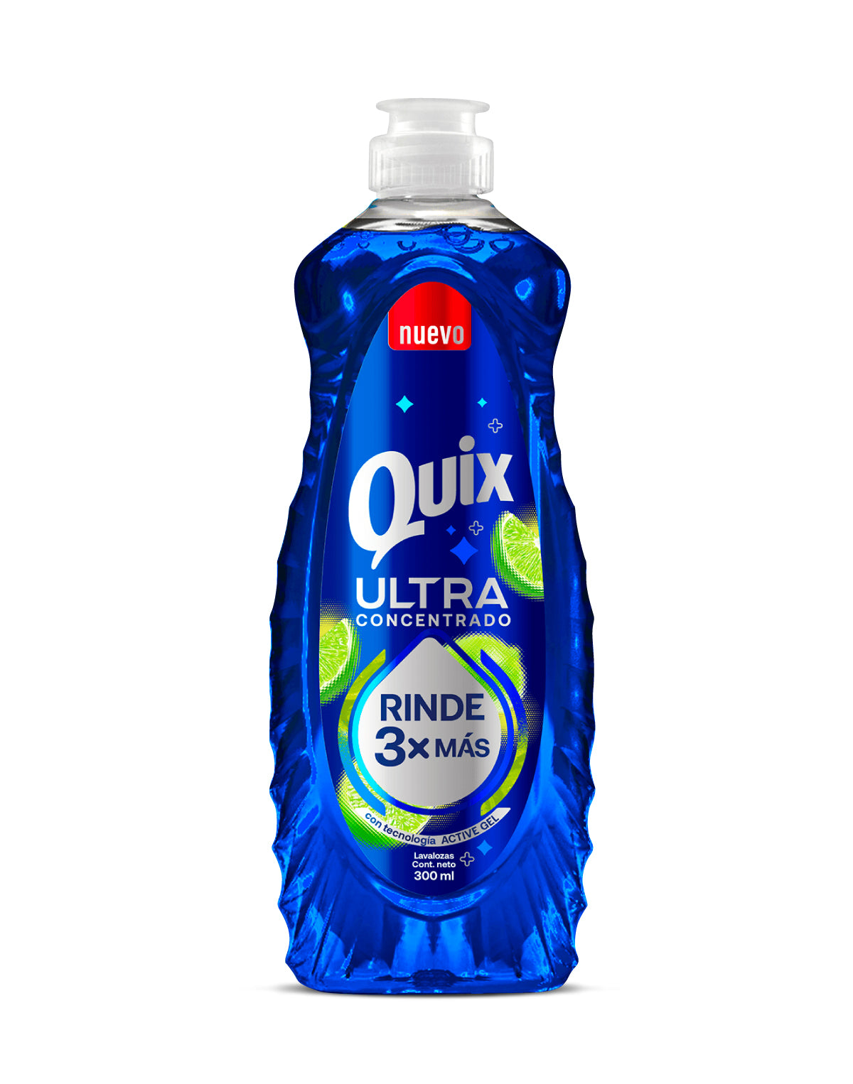 Quix Lavaloza Ultra Concentrado 300 cc - Puntolimpieza